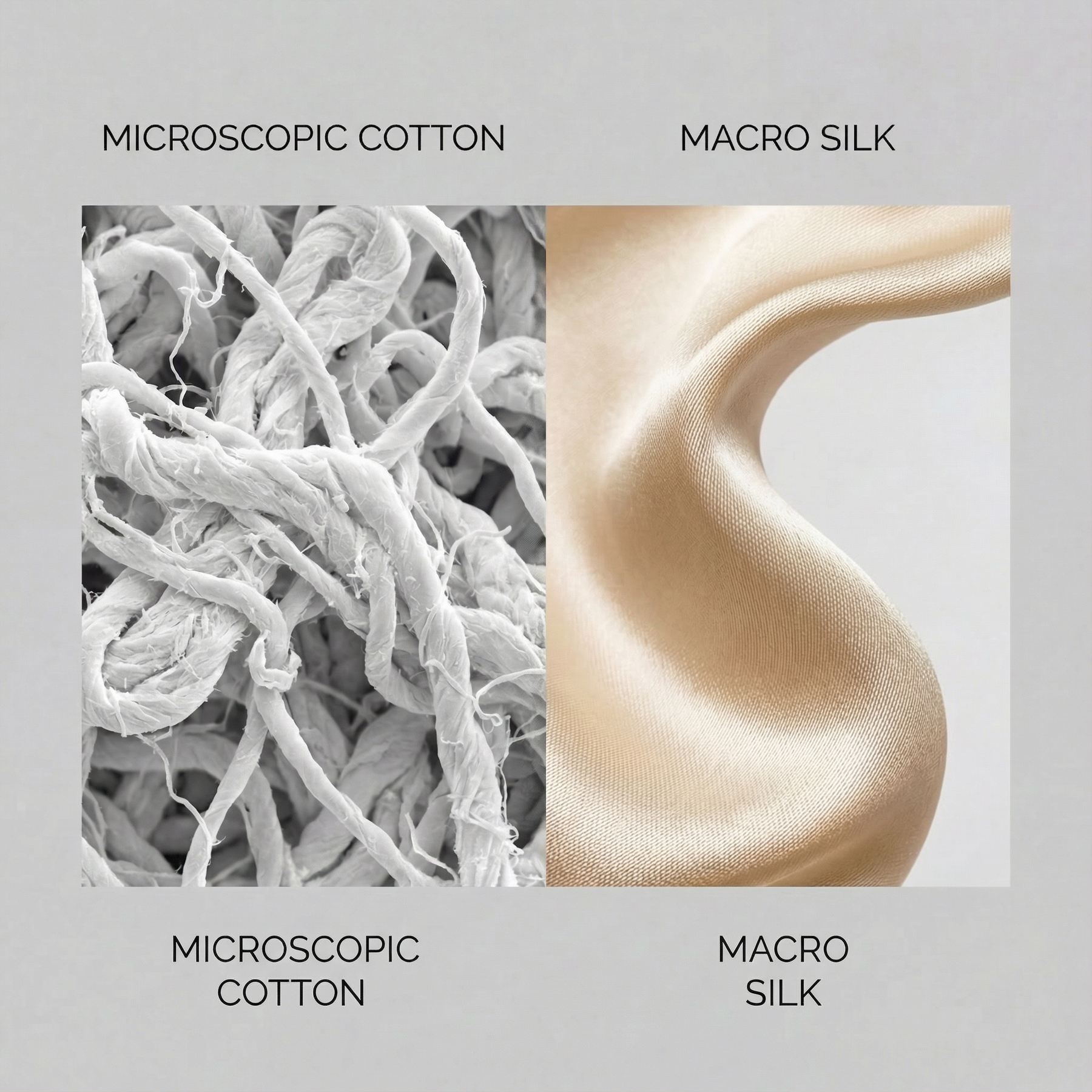 Cotton vs. Silk: The Comparative Study